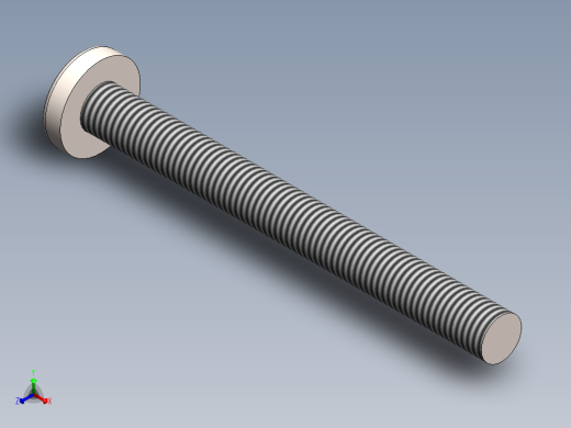 螺丝 M4 十字盘头-M4x40 Screw head.SLDPRT