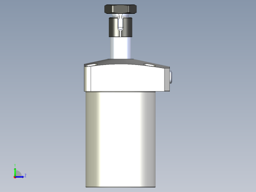 KOSMEKWHE1600-2GL多系列多零件图纸模型左视缩略图