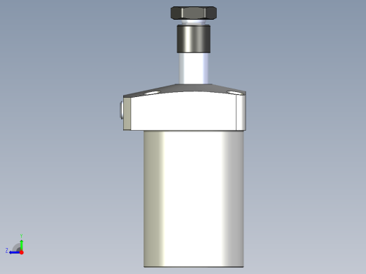 KOSMEKWHE1600-2GL多系列多零件图纸模型右视缩略图