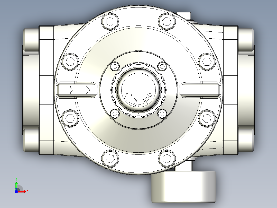 标准手动压力调节器P3Z AIR PREP SYSTEM AIR PRESSURE REGULATORS - P3YZ SERIES (12)前视图