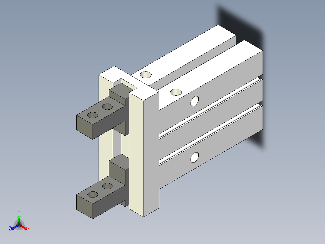 MHZL2-20D2-X12主视图