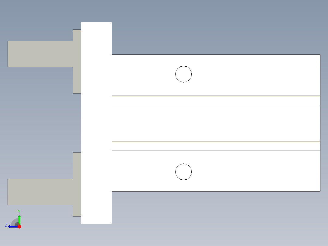 MHZL2-20D2-X12右视图