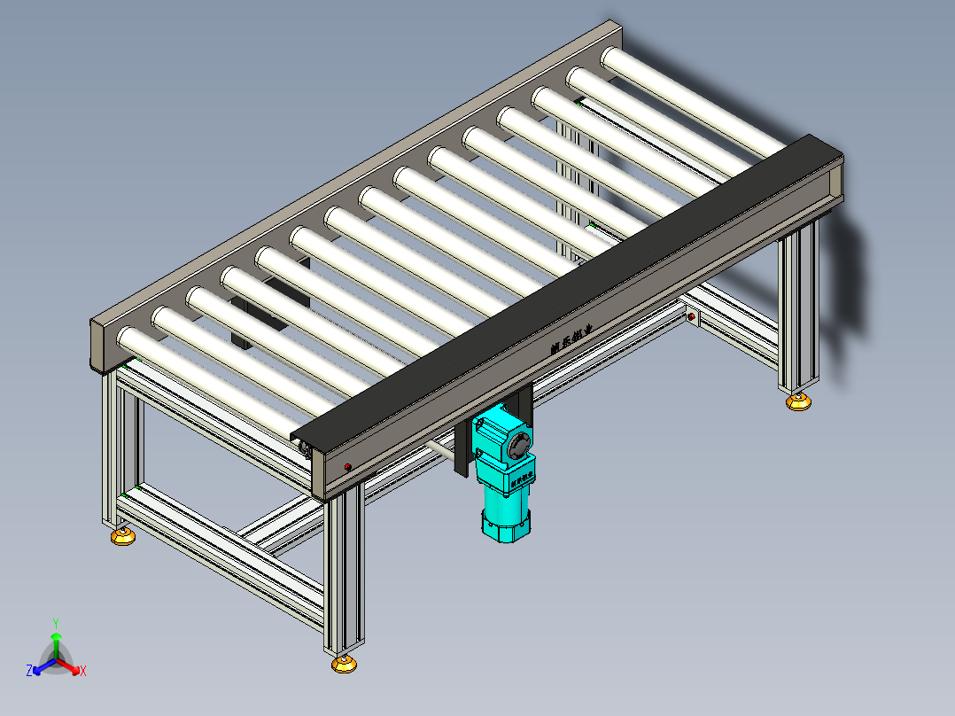 LE-链条传动滚筒输送线