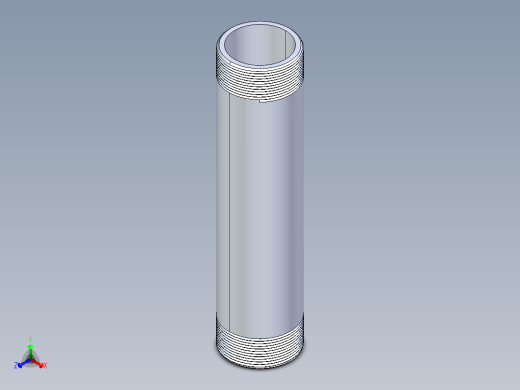 聚氯乙烯配件33-Sch80_Nipple_MPTxMPT_861-258_2in x 10in