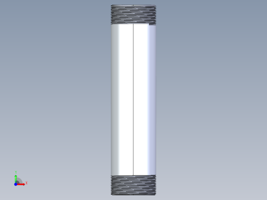 聚氯乙烯配件33-Sch80_Nipple_MPTxMPT_861-258_2in x 10in前视缩略图