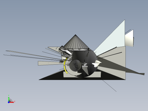 AGV小车AG舵轮搬运车AGV机器人AGV模型3D模型机械设计前视缩略图