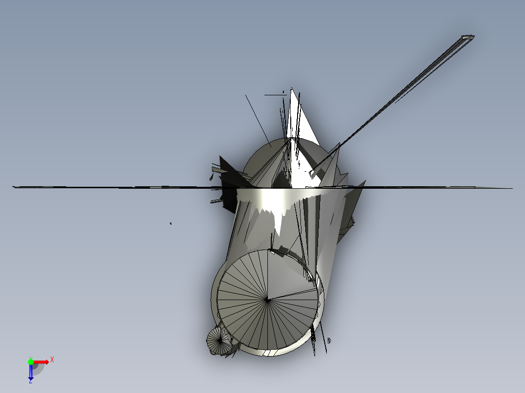 AGV小车AG舵轮搬运车AGV机器人AGV模型3D模型机械设计俯视图