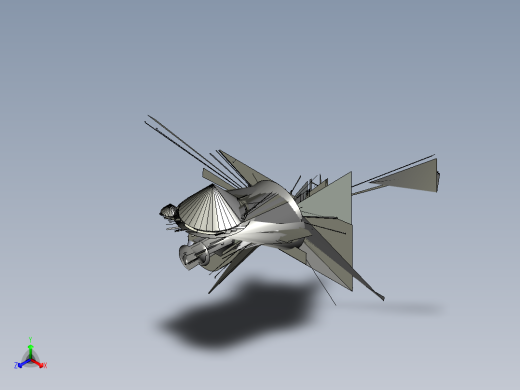 AGV小车AG舵轮搬运车AGV机器人AGV模型3D模型机械设计正等轴测缩略图