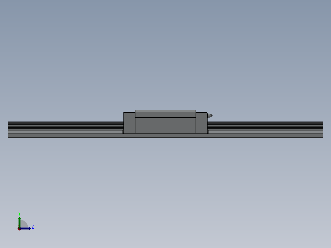 滑块HGH20HA左视图