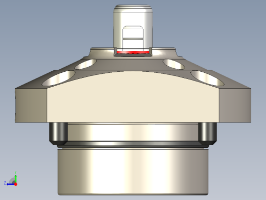 KOSMEKSFA2000-M2N-110多系列多零件图纸模型多系列多零件图纸模型右视缩略图