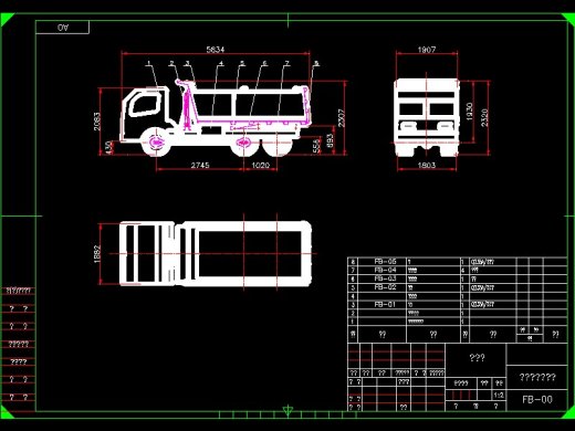 Q394-电动防爆胶轮车设计缩略图
