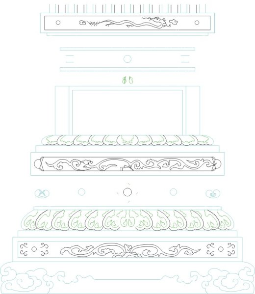 最新整合_300多套古建筑中式构造cad图（比较详细）缩略图
