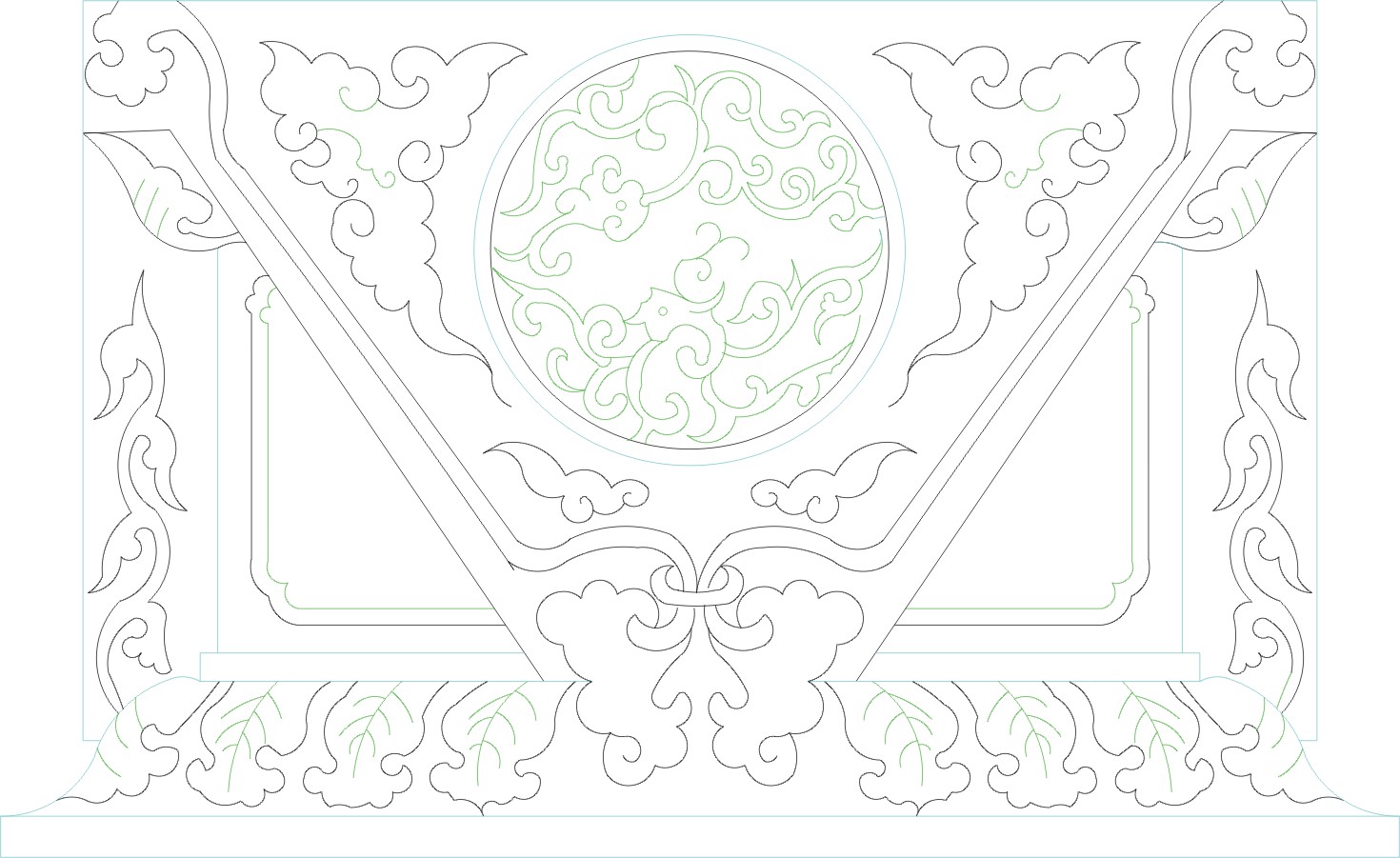最新整合_300多套古建筑中式构造cad图（比较详细）