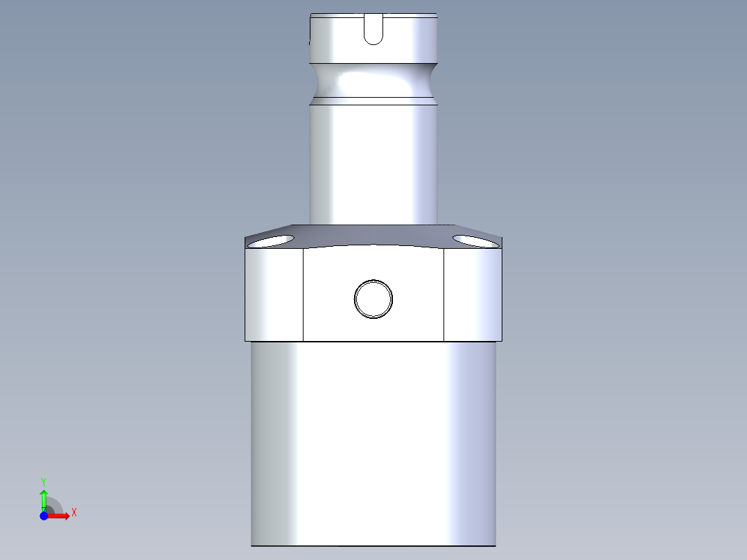 KOSMEKLG1050-SR-F多系列多零件图纸模型前视图