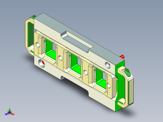 G2-CNC1笔记本CNC工装夹具三维模型-S0318