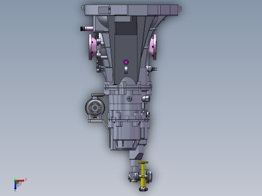 大众汽车手动变速器sw18可编辑俯视缩略图