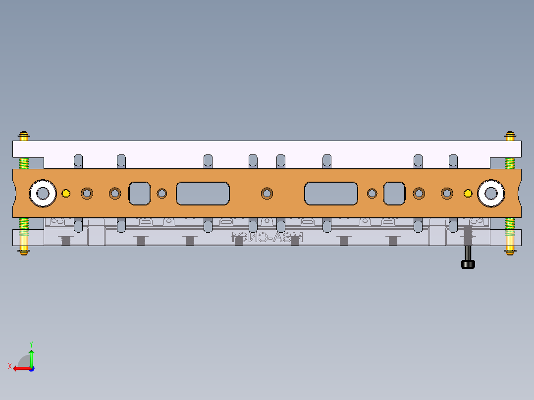 MSA-CNC1小件CNC工装夹具三维模型-190509后视图
