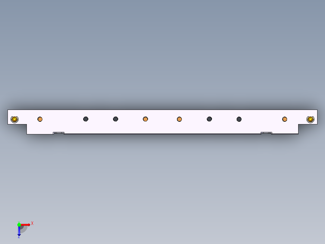 MSA-CNC1小件CNC工装夹具三维模型-190509俯视图