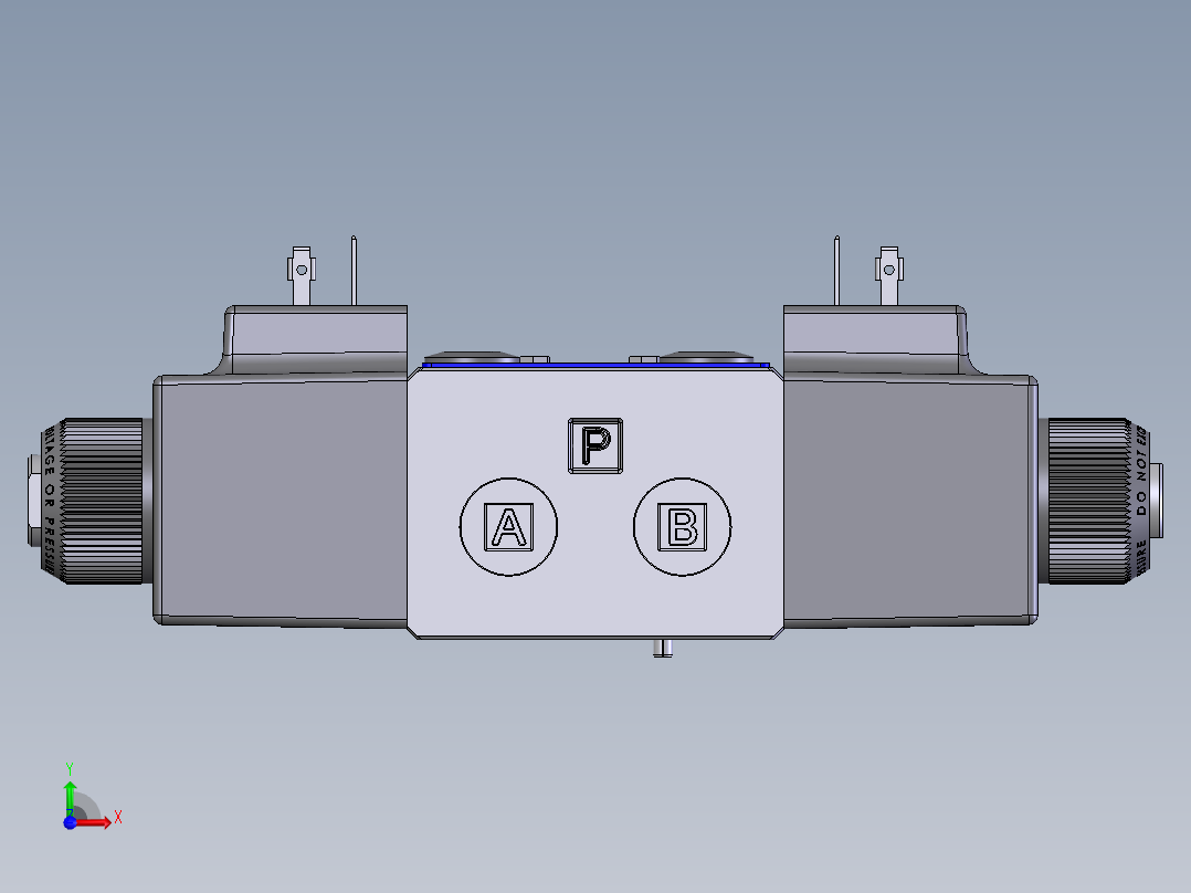 Continental Hydraulics-VSD03M_2_3_DIN液压元件前视图