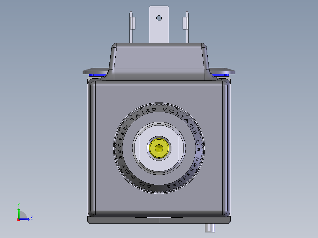 Continental Hydraulics-VSD03M_2_3_DIN液压元件左视图