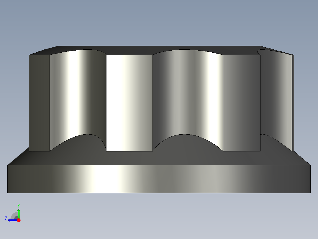 41009-4 旋钮右视图