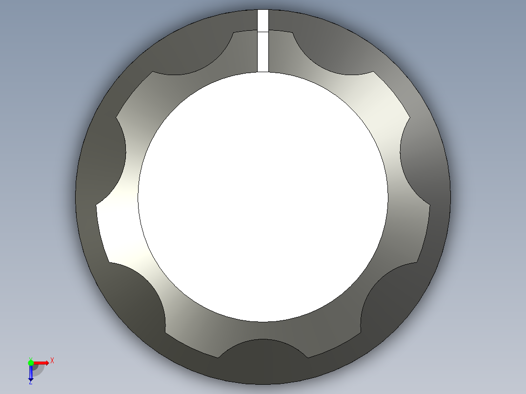 41009-4 旋钮俯视图