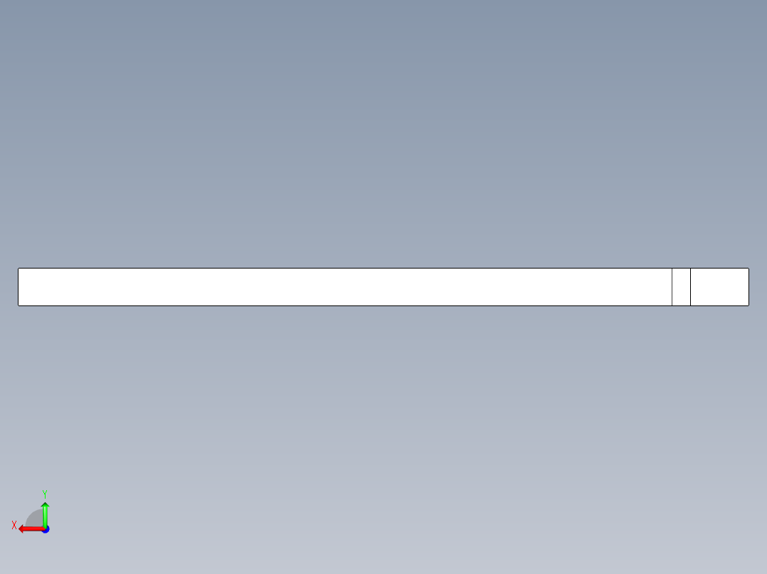 5.9米卡车车架-结构后视图