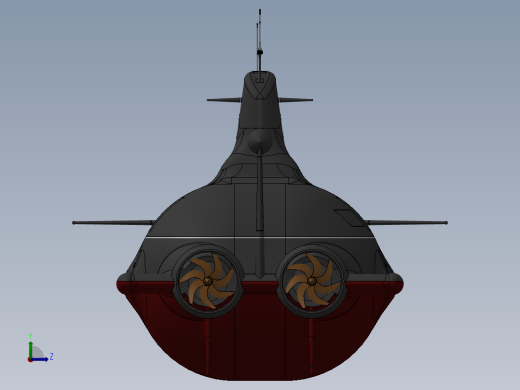 潜水艇(19)左视缩略图