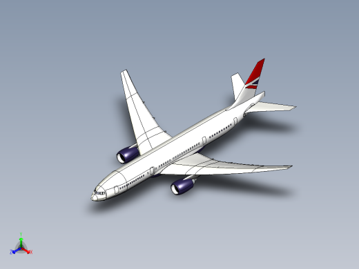 B2004144-波音777飞机