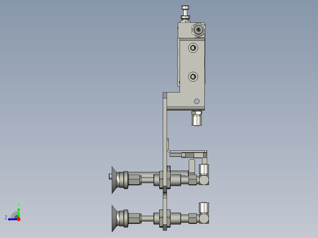 变距吸盘组件右视图