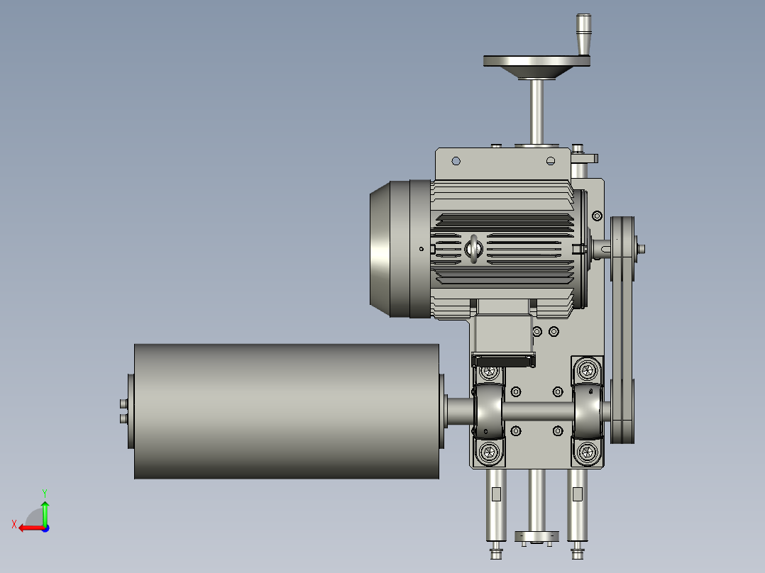 TJZDH-03-00拉丝部件后视图