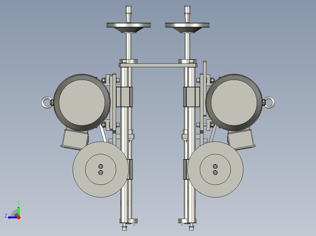 TJZDH-03-00拉丝部件右视图