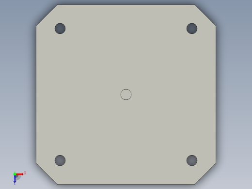 雷赛步进电机42HS03俯视缩略图