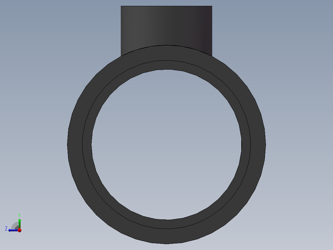 UPVC_RTEE_DN100_65右视图