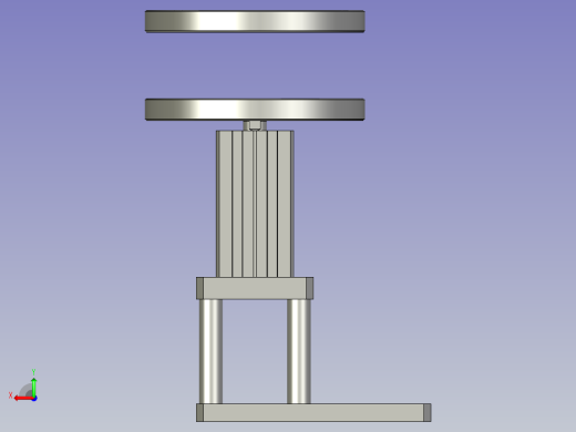 料盘升降机构后视缩略图