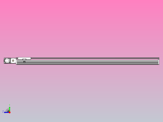 皮带直线轴半封闭可选导轨TPA-HNB-202D-140-L1900-ML-Y-P75-N3右视缩略图
