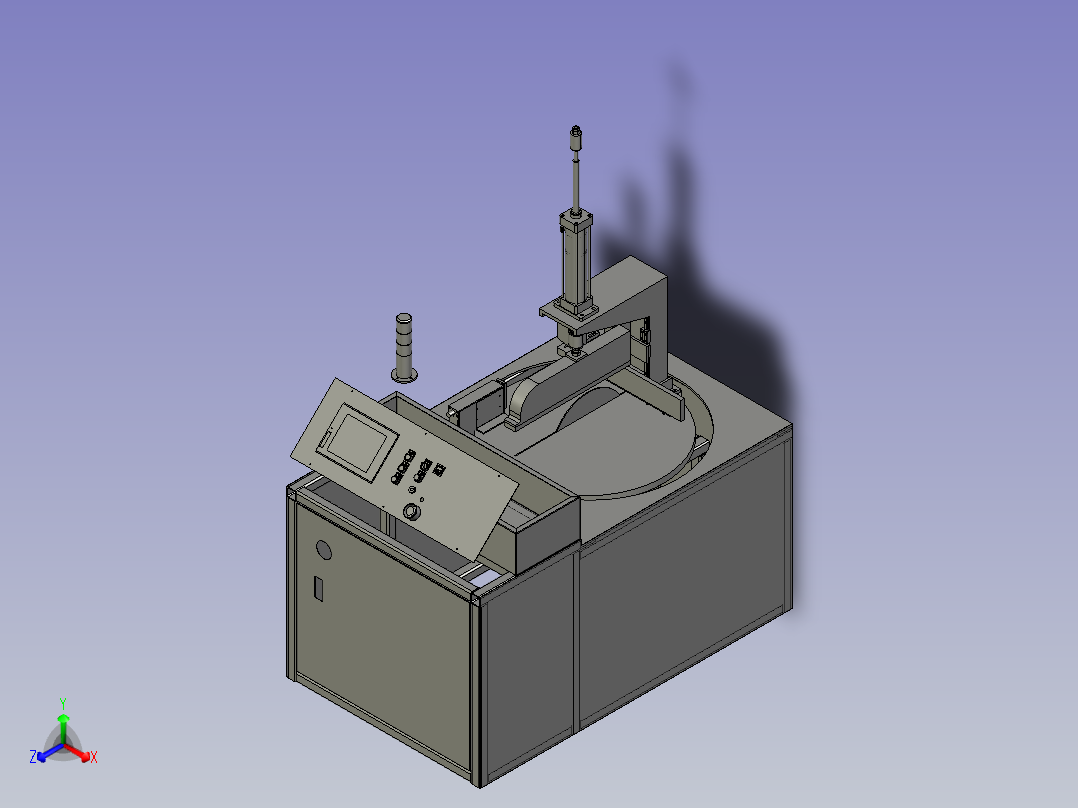 型材切割机主视图