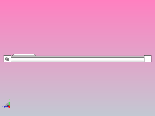 伺服电机集成皮带传动直线执行器TPA-OCB-80-140-L1350-DL-J60-N3右视缩略图