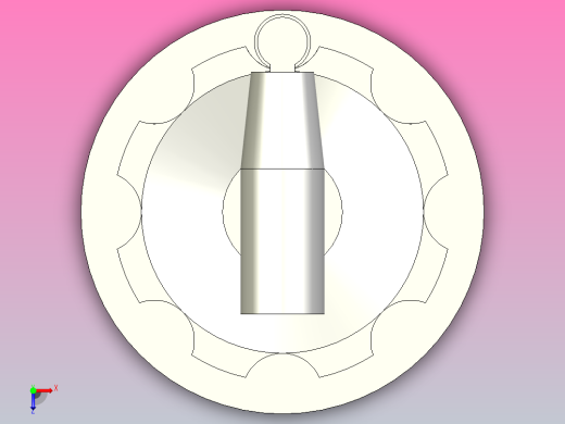 内波纹手轮[PWP-12-100]俯视缩略图