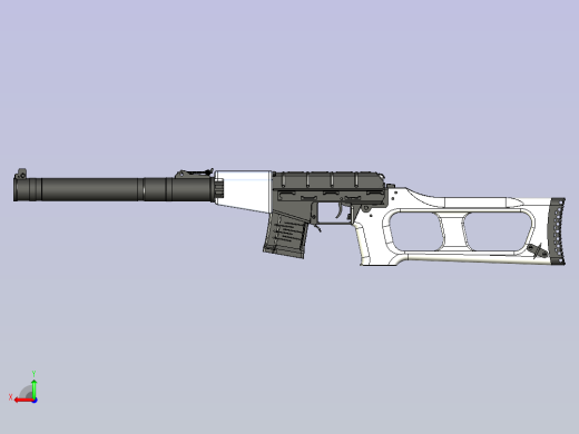 VSS Vintorez Reference Model后视缩略图