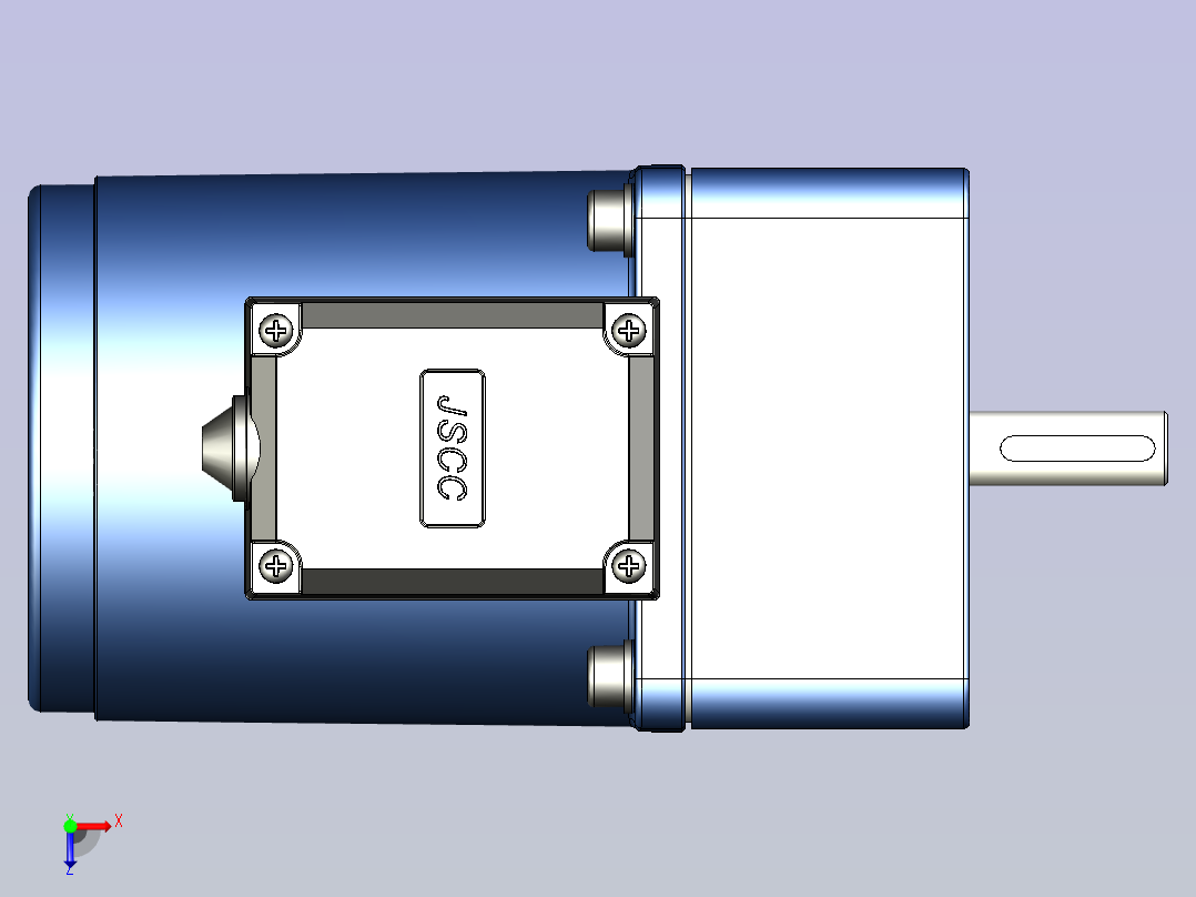 精研YR阻尼电机 40yr01-18俯视图