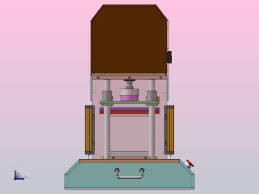 A18 气动压合机带压力传感器左视缩略图