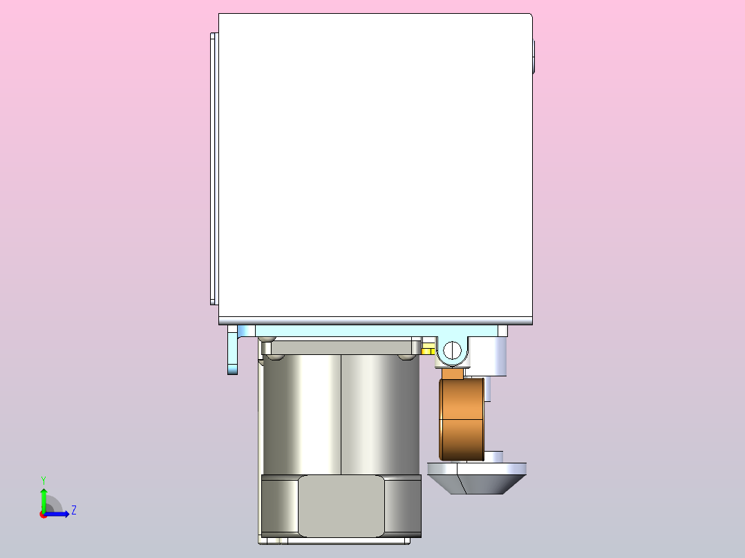 ATM 注油机[ATM-4]左视图