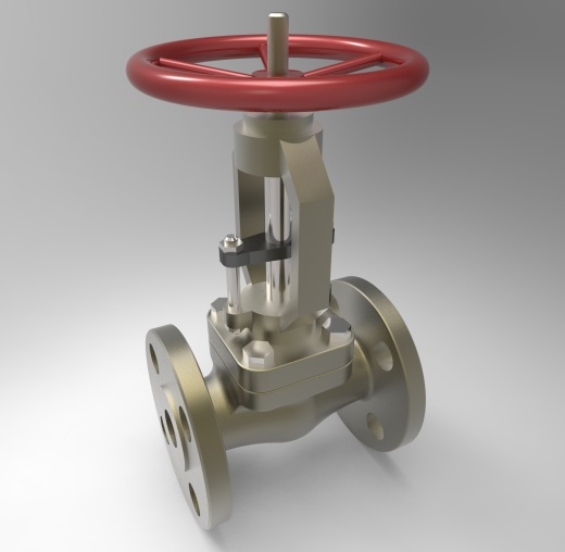 ASME B16.10闸阀法兰端-150级3-4英寸R.F缩略图
