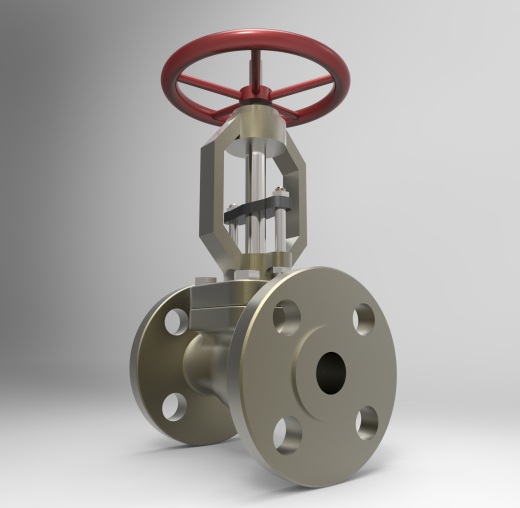 ASME B16.10闸阀法兰端-150级3-4英寸R.F缩略图