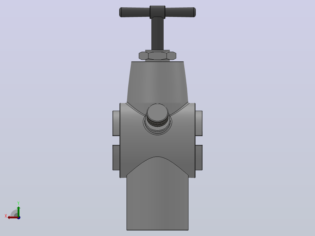 GZQ型给油指示器（GZQ10-25）_GZQ-25后视图