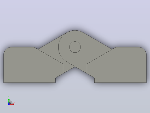 422421CFAX.40 B-CFAXB铰链合页前视缩略图