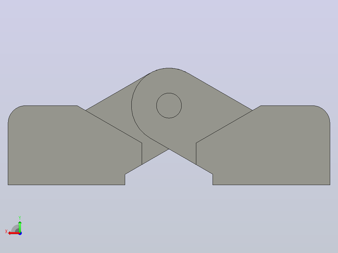 422421CFAX.40 B-CFAXB铰链合页后视图