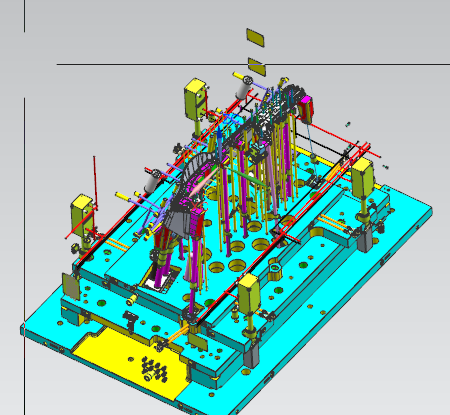高和新能源机舱盖板塑胶模具