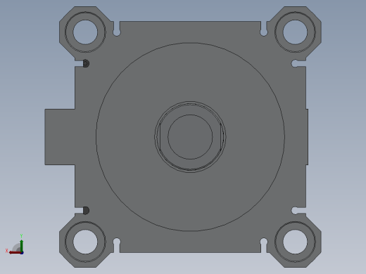 薄型气缸（双杆双作用）HCQ2W系列[HCDQ2WB100-30DCZ]后视缩略图